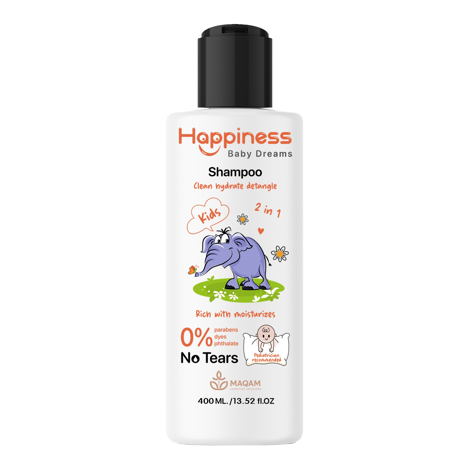 Happiness Hair Shampoo (400 ml) - Maqam Cosmetics – maqam cosmetics