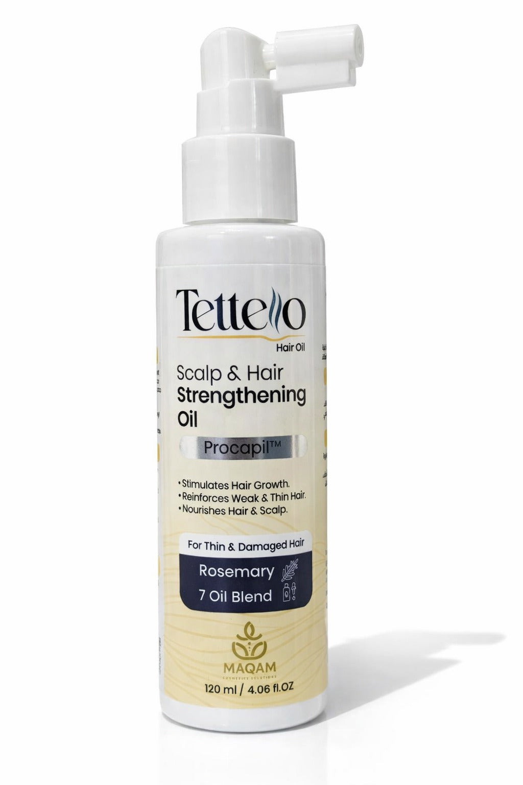 Tettello Scalp & Hair Strengthening Oil (120 ml)