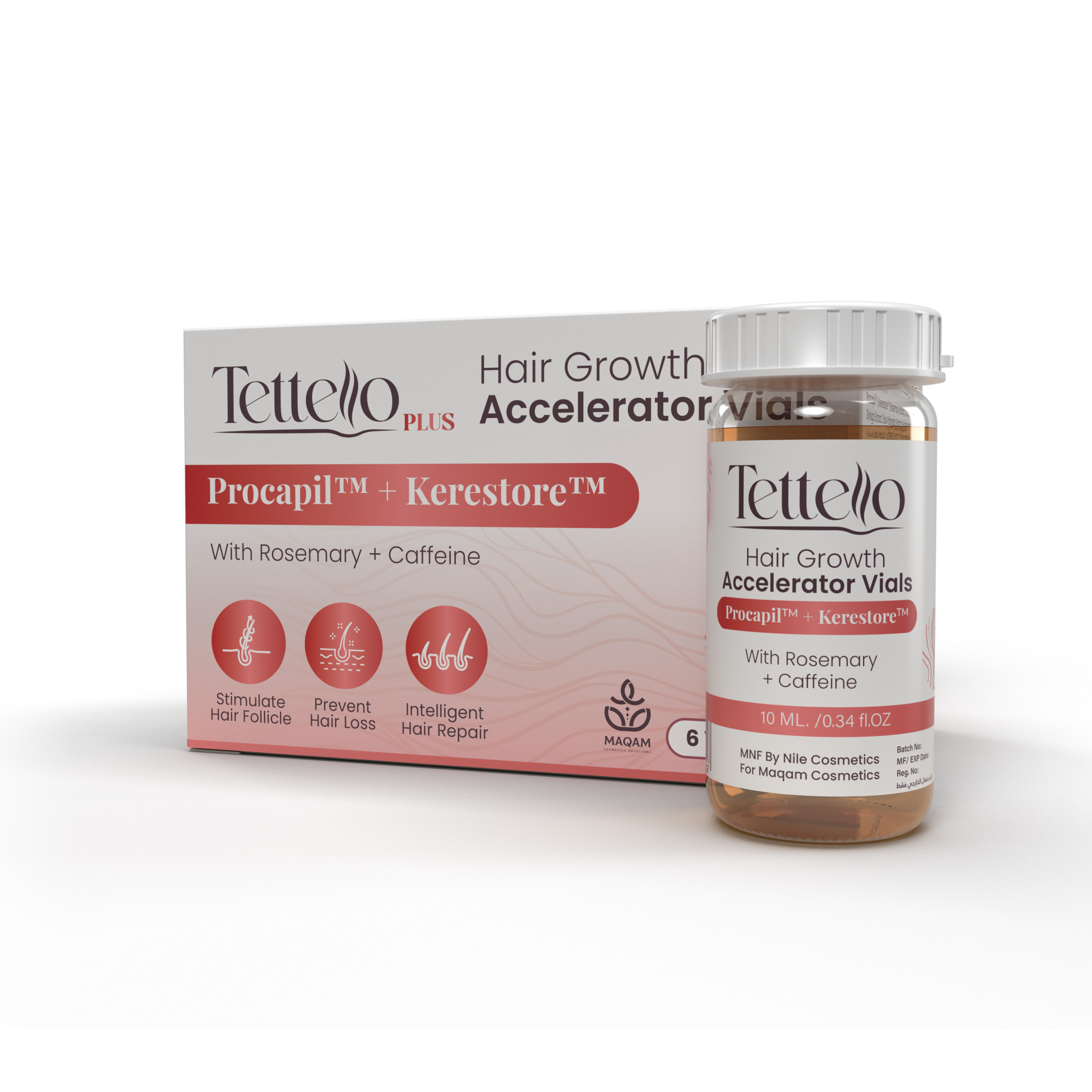 Tettello Plus Hair Growth Accelerator Vials