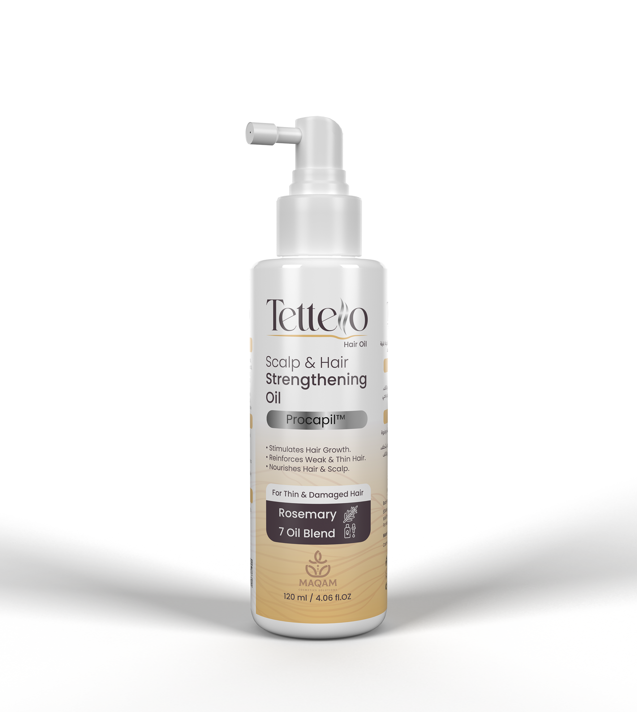 Tettello Scalp & Hair Strengthening Oil (120 ml)