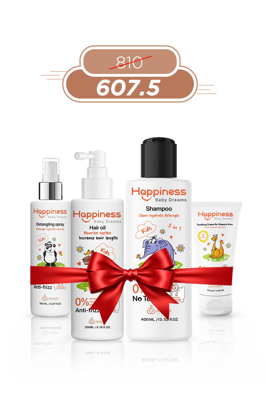 Happiness - Hair and Body Care Babies Bundle.