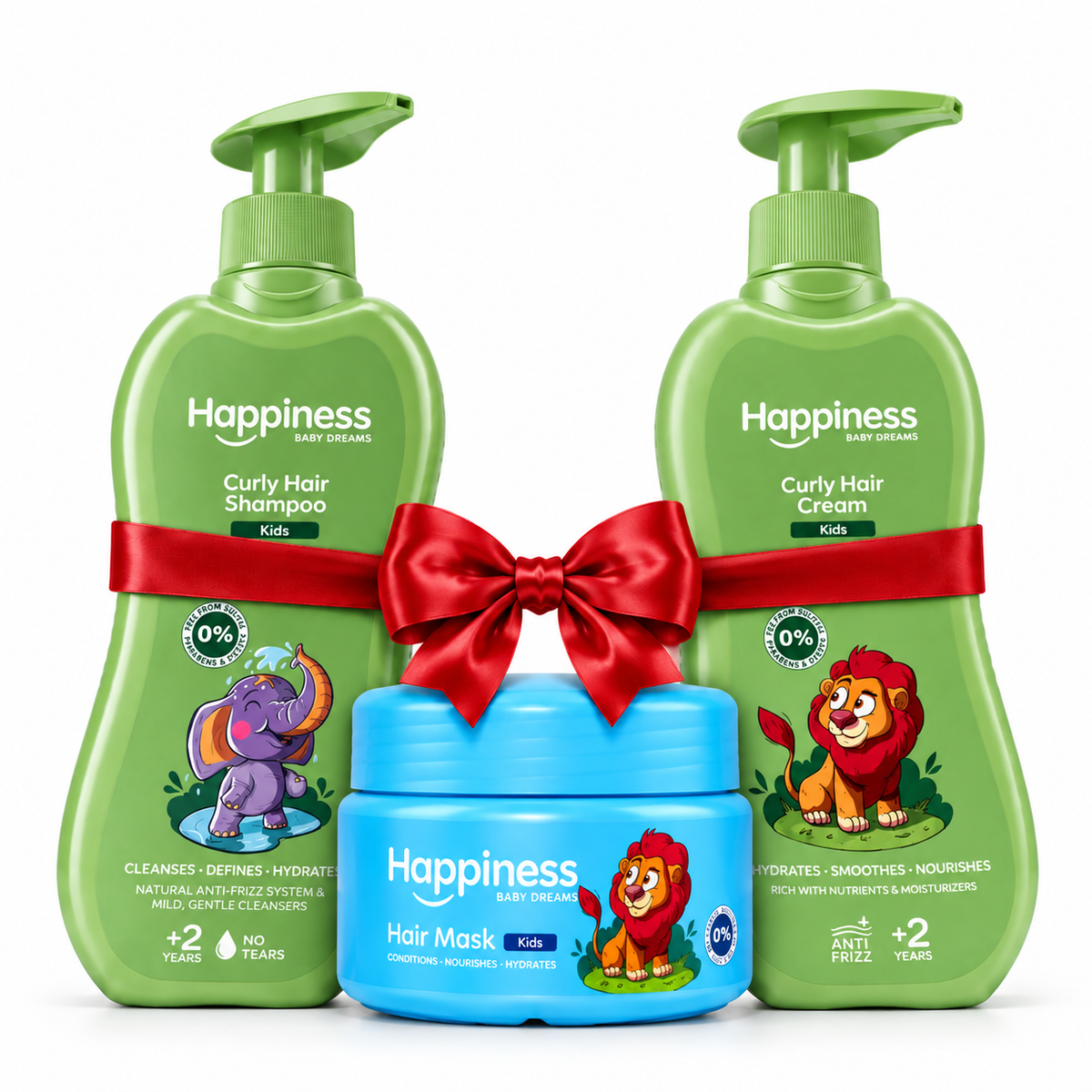 Happiness Curly Hair Set + Hair Mask