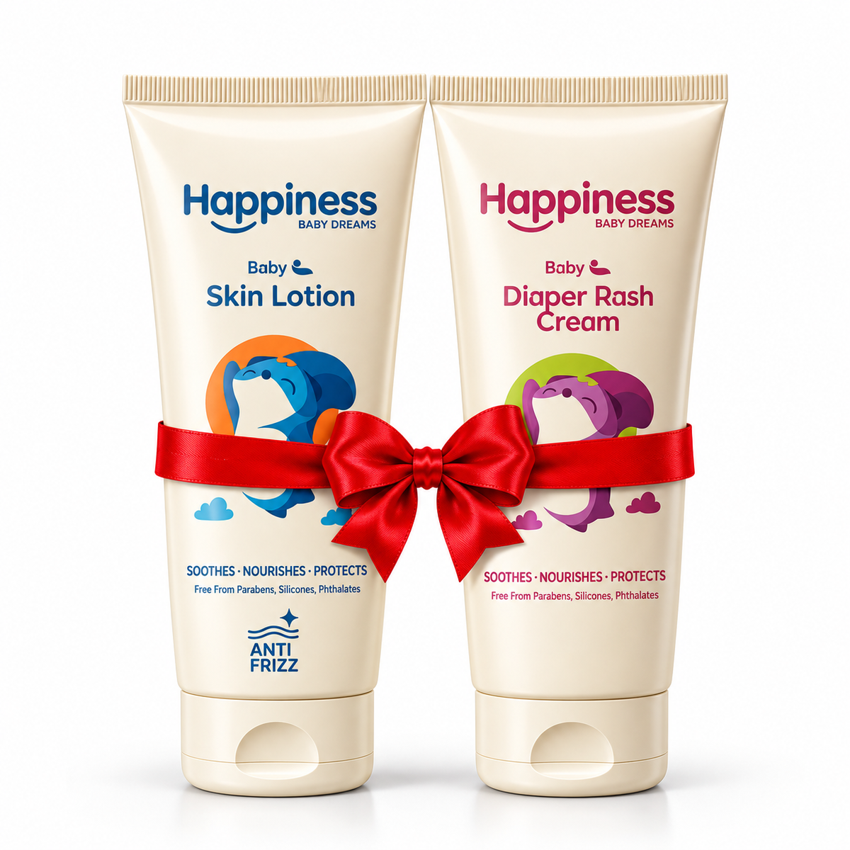 Happiness Diaper Rash Cream+ Happiness Skin Lotion