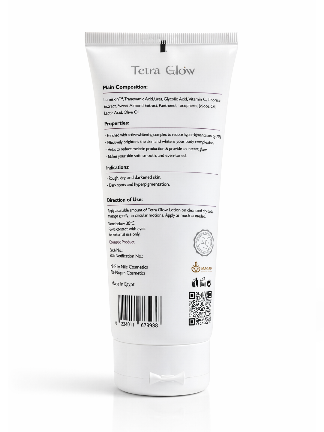 Tetra Glow Whitening Body Lotion (200gm)